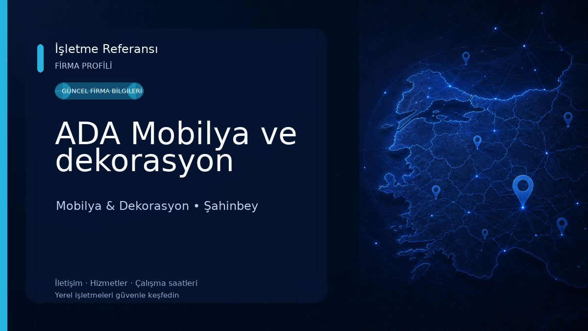 ADA Mobilya ve dekorasyon Mobilya & Dekorasyon