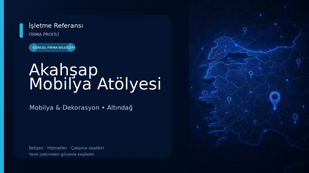 Akahşap Mobilya Atölyesi Mobilya & Dekorasyon