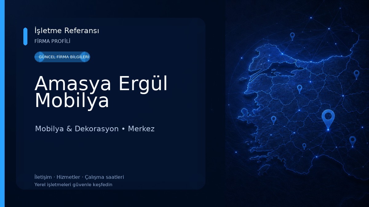 Amasya Ergül Mobilya Mobilya & Dekorasyon