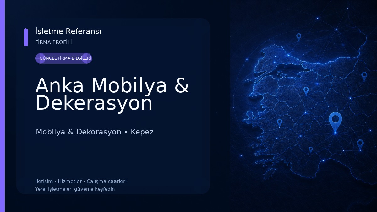 Anka Mobilya & Dekerasyon Mobilya & Dekorasyon