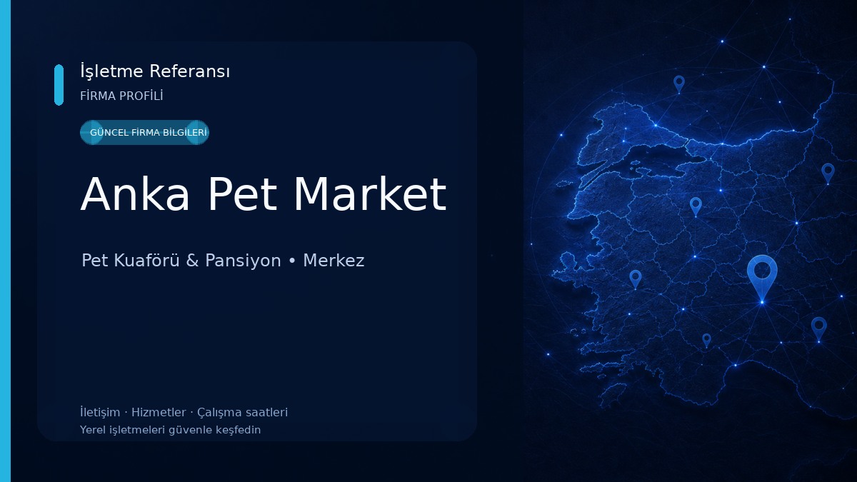 Anka Pet Market Pet Kuaförü & Pansiyon