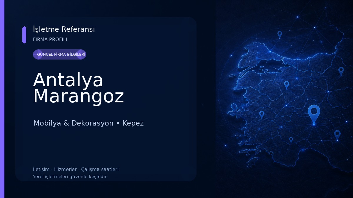 Antalya Marangoz Mobilya & Dekorasyon