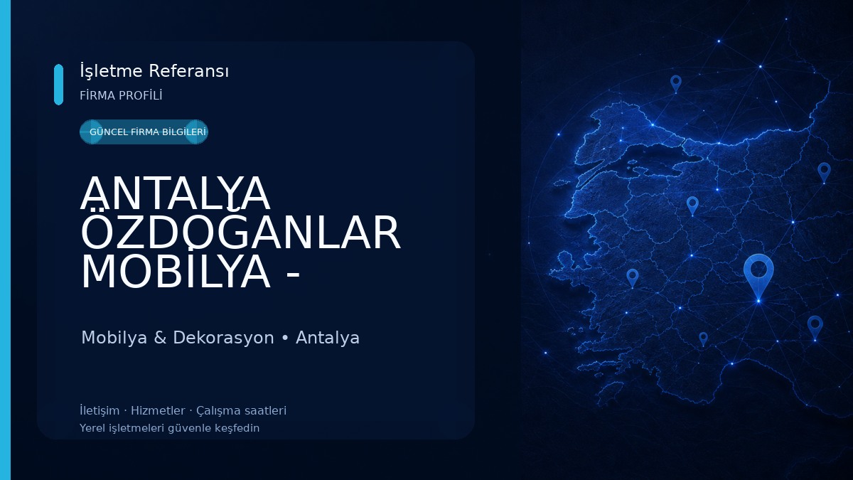 ANTALYA ÖZDOĞANLAR MOBİLYA - BELLONA YETKİLİ BAYİİ Mobilya & Dekorasyon