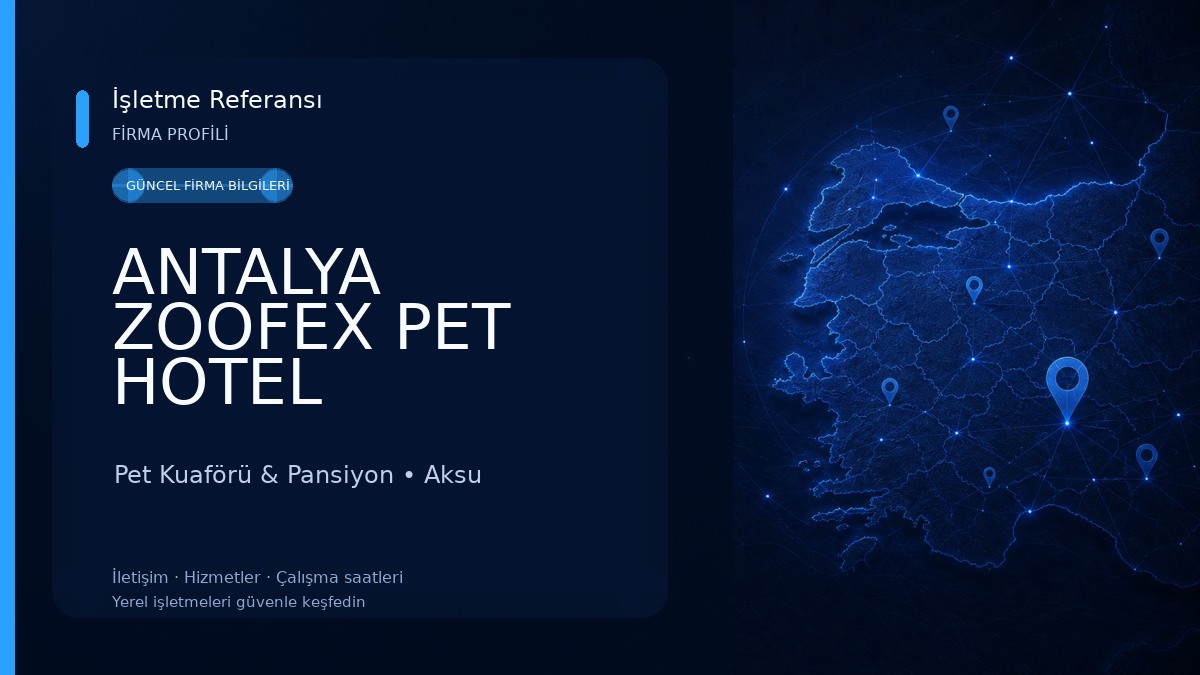 ANTALYA ZOOFEX PET HOTEL Pet Kuaförü & Pansiyon