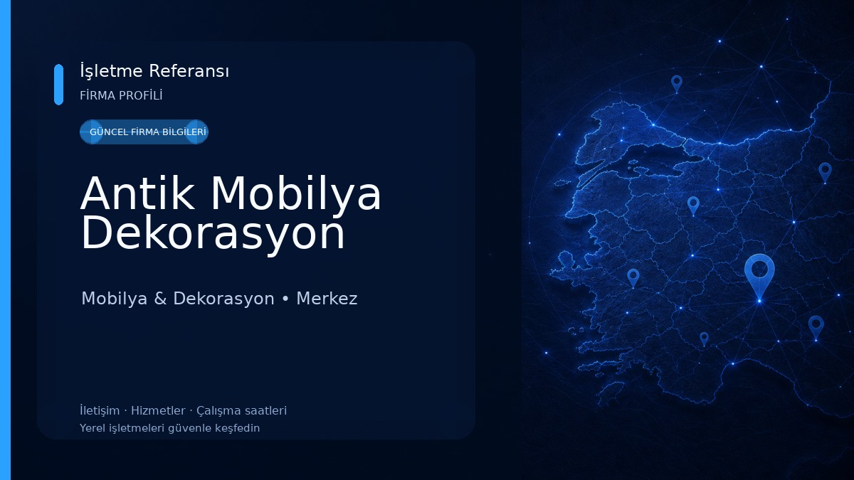 Antik Mobilya Dekorasyon Mobilya & Dekorasyon