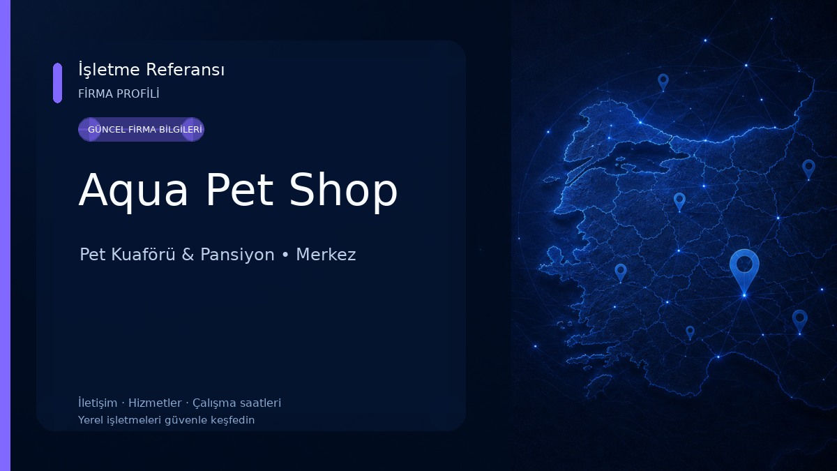 Aqua Pet Shop Pet Kuaförü & Pansiyon