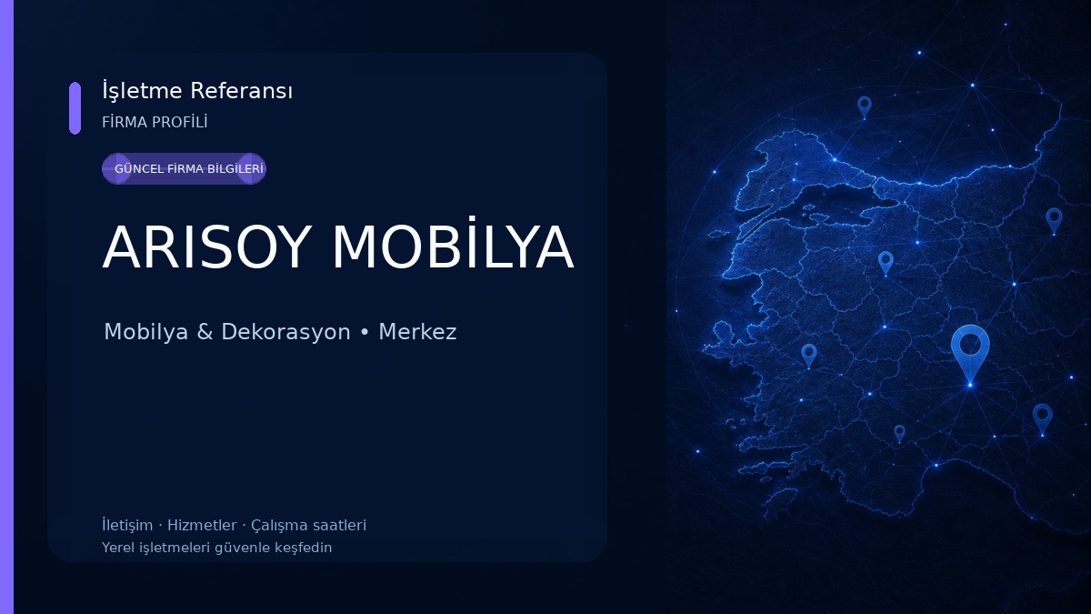 ARISOY MOBİLYA Mobilya & Dekorasyon