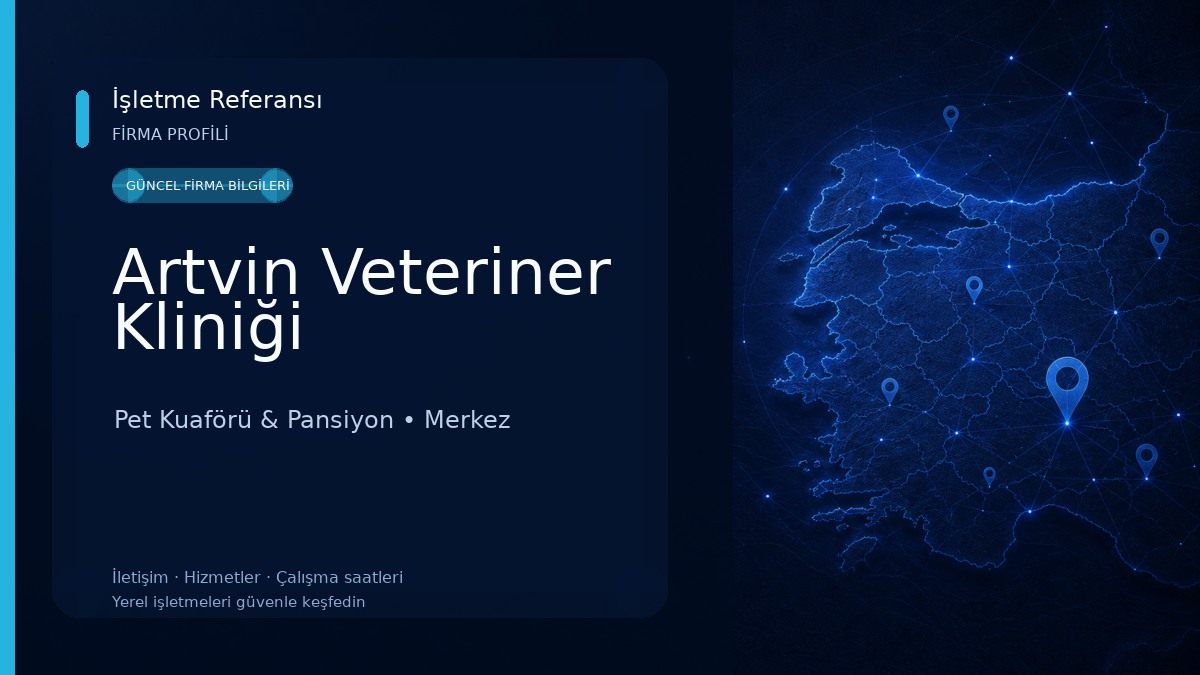 Artvin Veteriner Kliniği Pet Kuaförü & Pansiyon