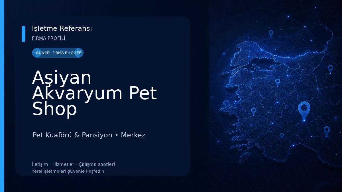 Aşiyan Akvaryum Pet Shop Pet Kuaförü & Pansiyon