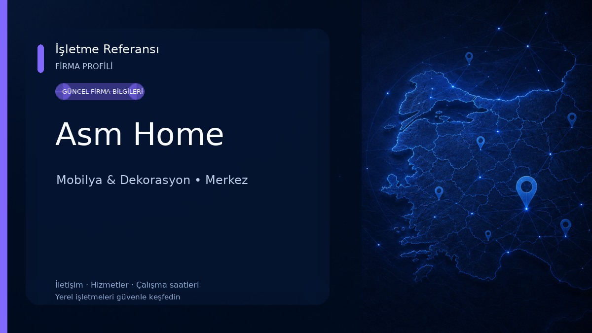 Asm Home Mobilya & Dekorasyon
