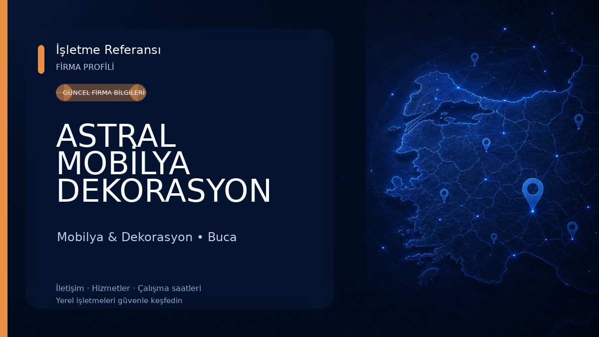 ASTRAL MOBİLYA DEKORASYON Mobilya & Dekorasyon