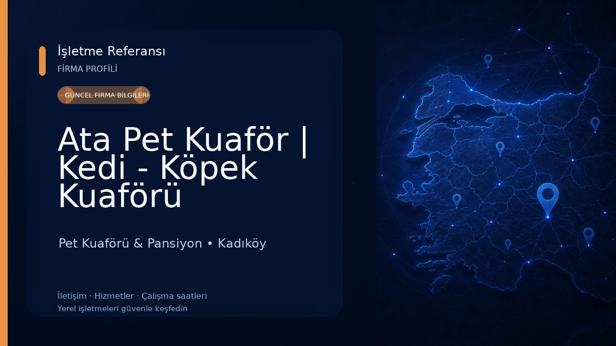 Ata Pet Kuaför | Kedi - Köpek Kuaförü Pet Kuaförü & Pansiyon