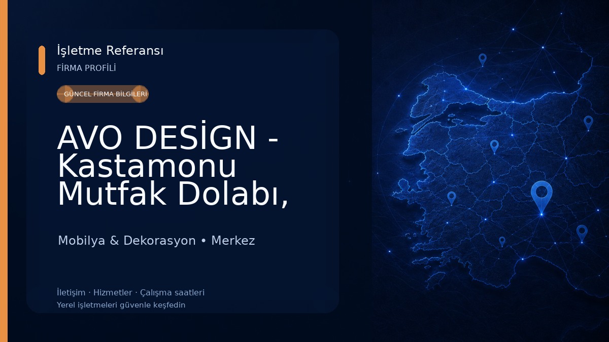 AVO DESİGN - Kastamonu Mutfak Dolabı, Dekorasyon, Tasarım, Mobilya Mobilya & Dekorasyon