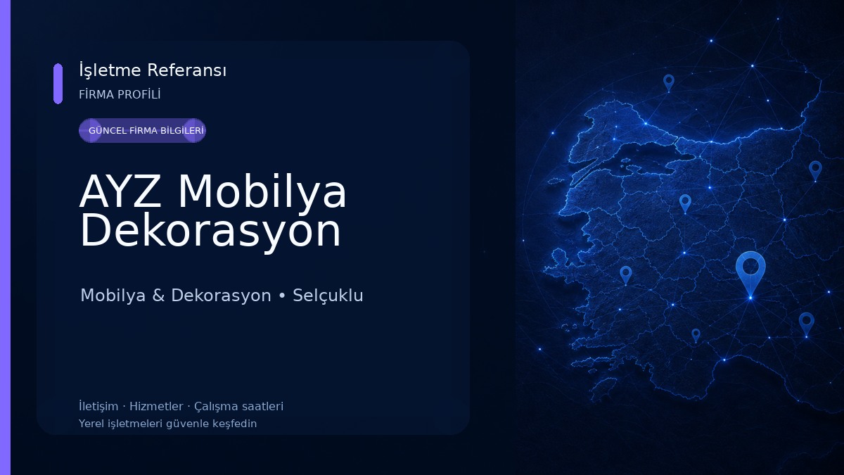 AYZ Mobilya Dekorasyon Mobilya & Dekorasyon