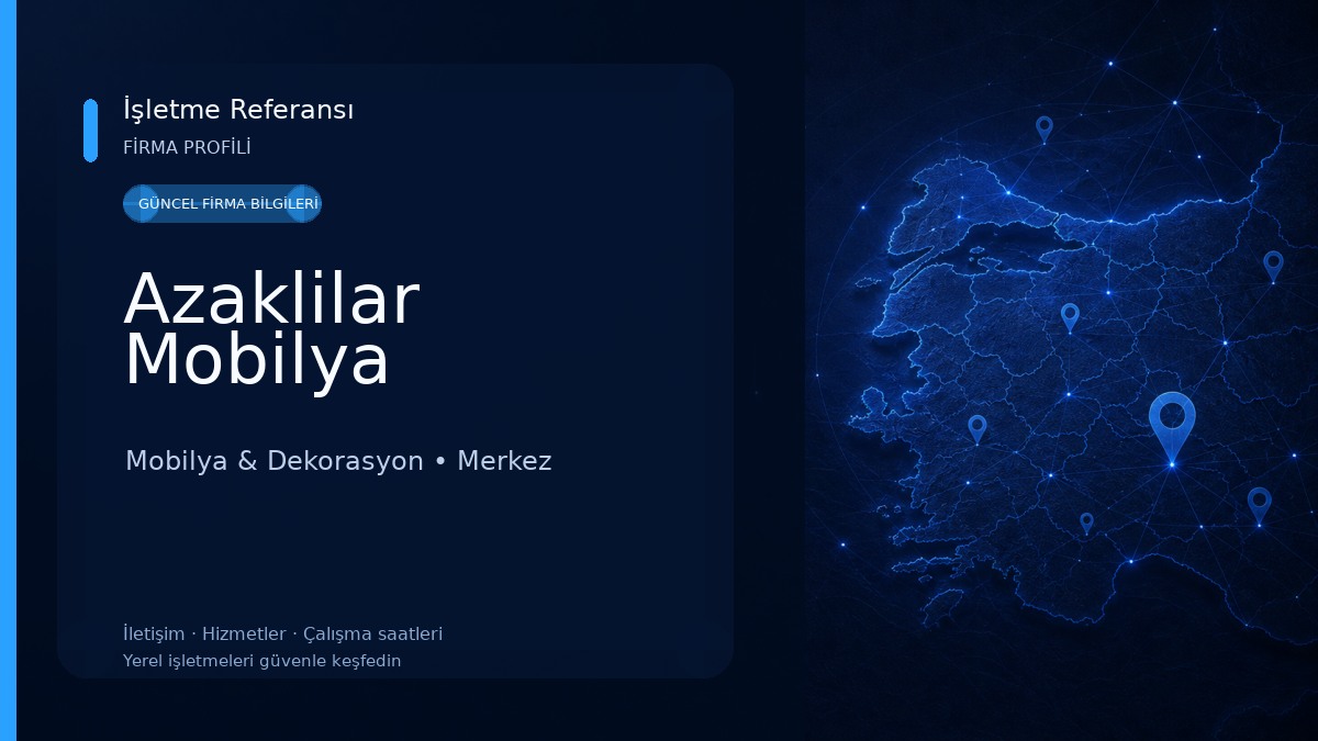 Azaklilar Mobilya Mobilya & Dekorasyon