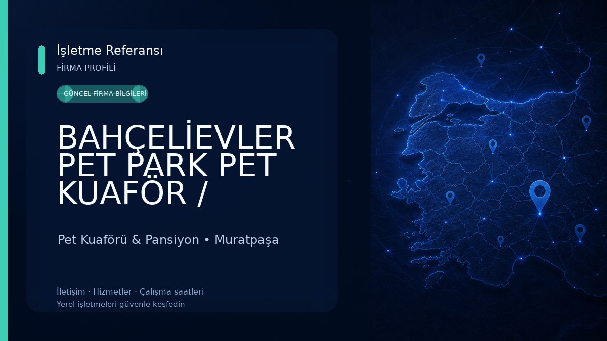 BAHÇELİEVLER PET PARK PET KUAFÖR / PETSHOP Pet Kuaförü & Pansiyon
