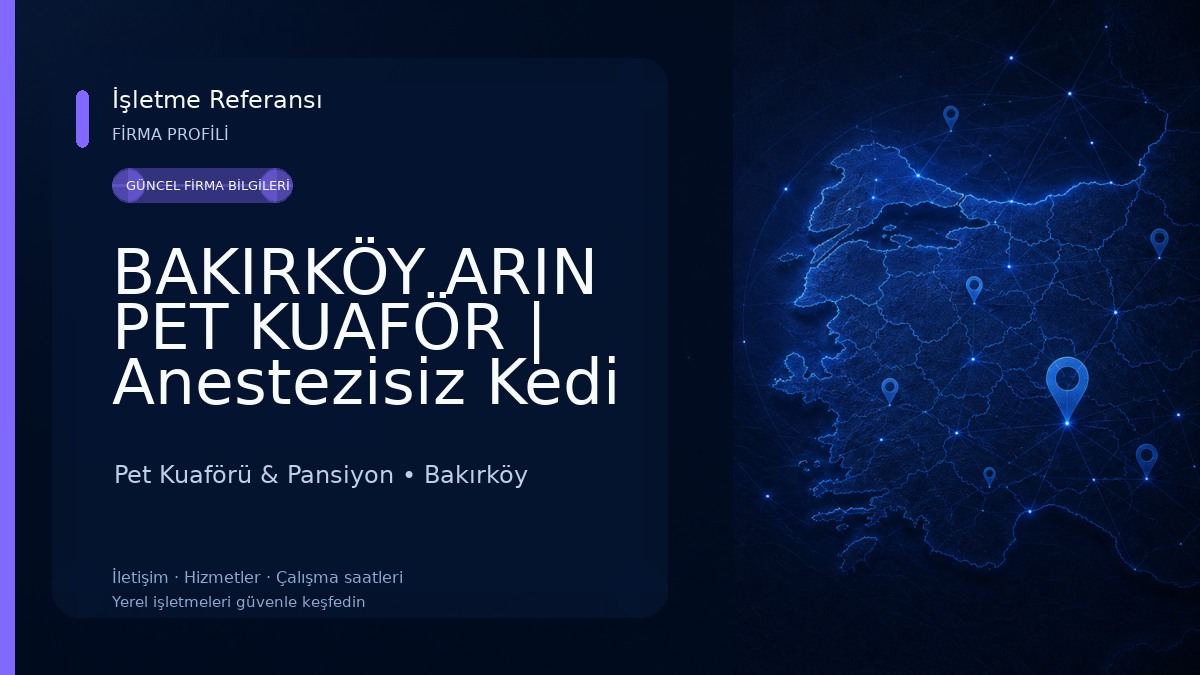 BAKIRKÖY ARIN PET KUAFÖR | Anestezisiz Kedi ve Köpek Tıraşı | Pet Kuaförü & Pansiyon