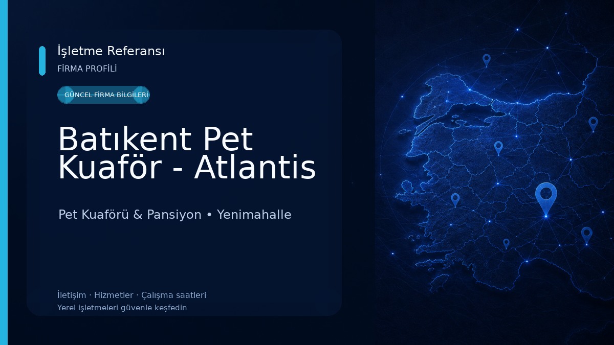Batıkent Pet Kuaför - Atlantis Pet Kuaförü & Pansiyon