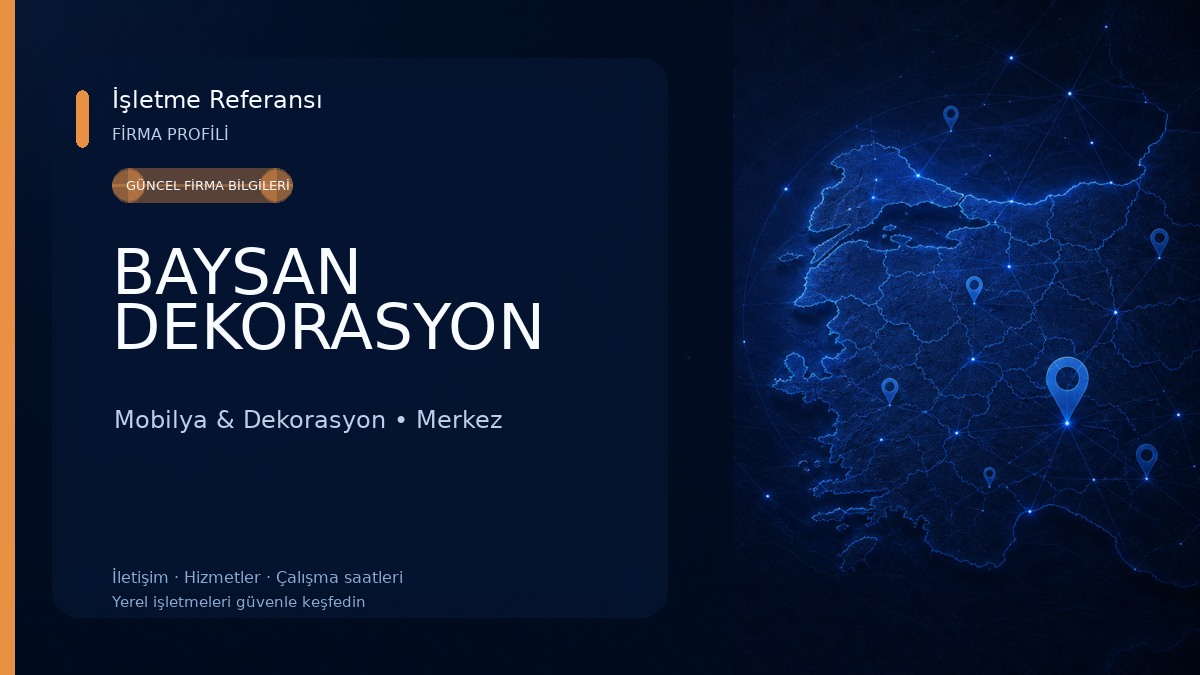 BAYSAN DEKORASYON 