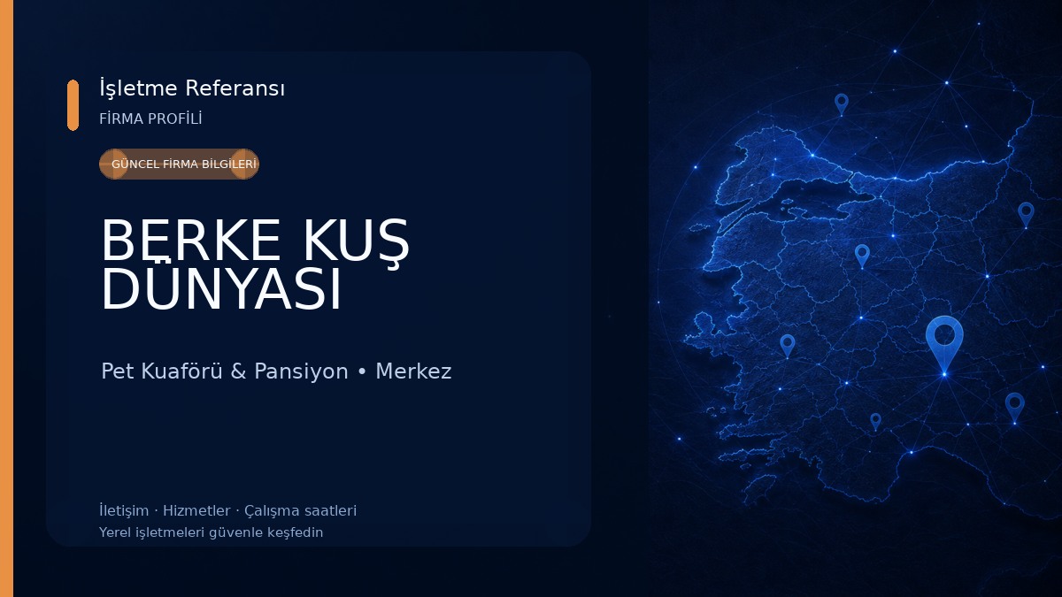 BERKE KUŞ DÜNYASI Pet Kuaförü & Pansiyon