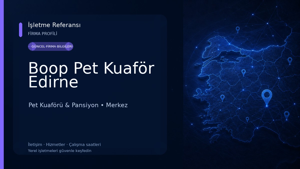 Boop Pet Kuaför Edirne Pet Kuaförü & Pansiyon