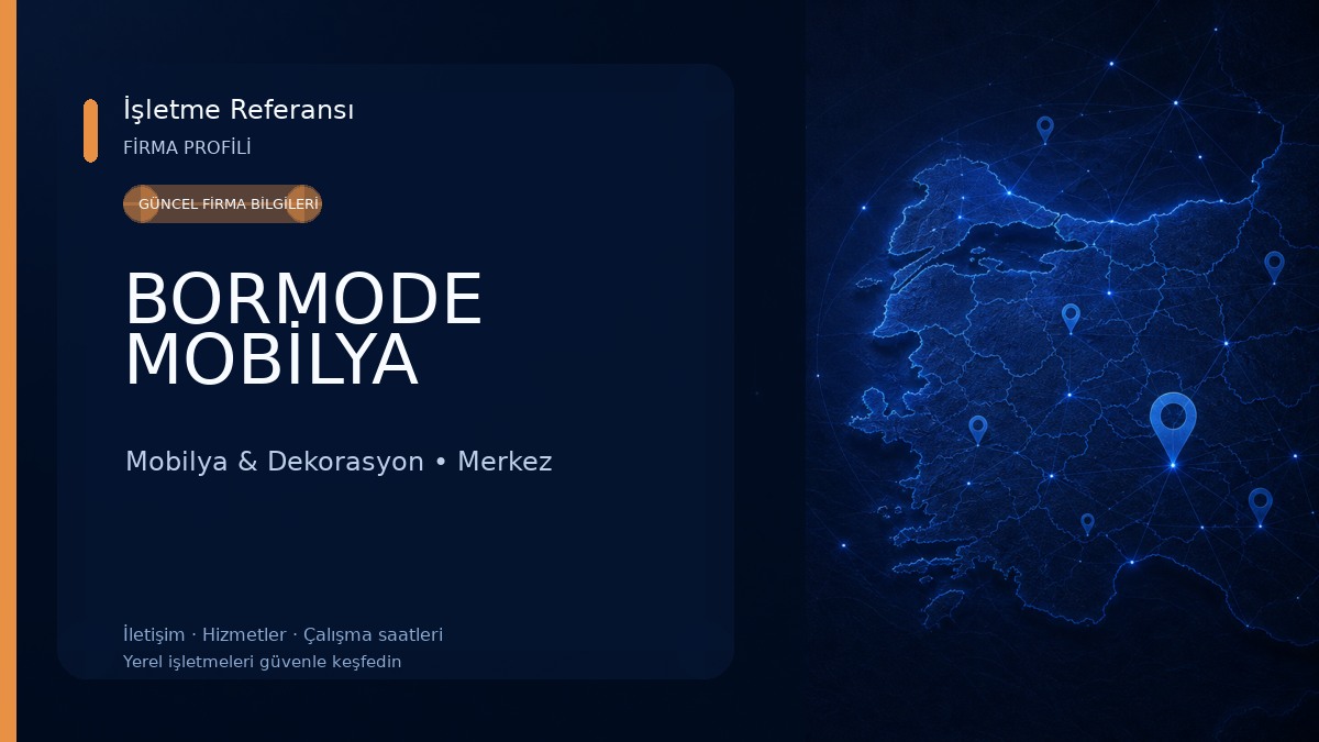 BORMODE MOBİLYA Mobilya & Dekorasyon