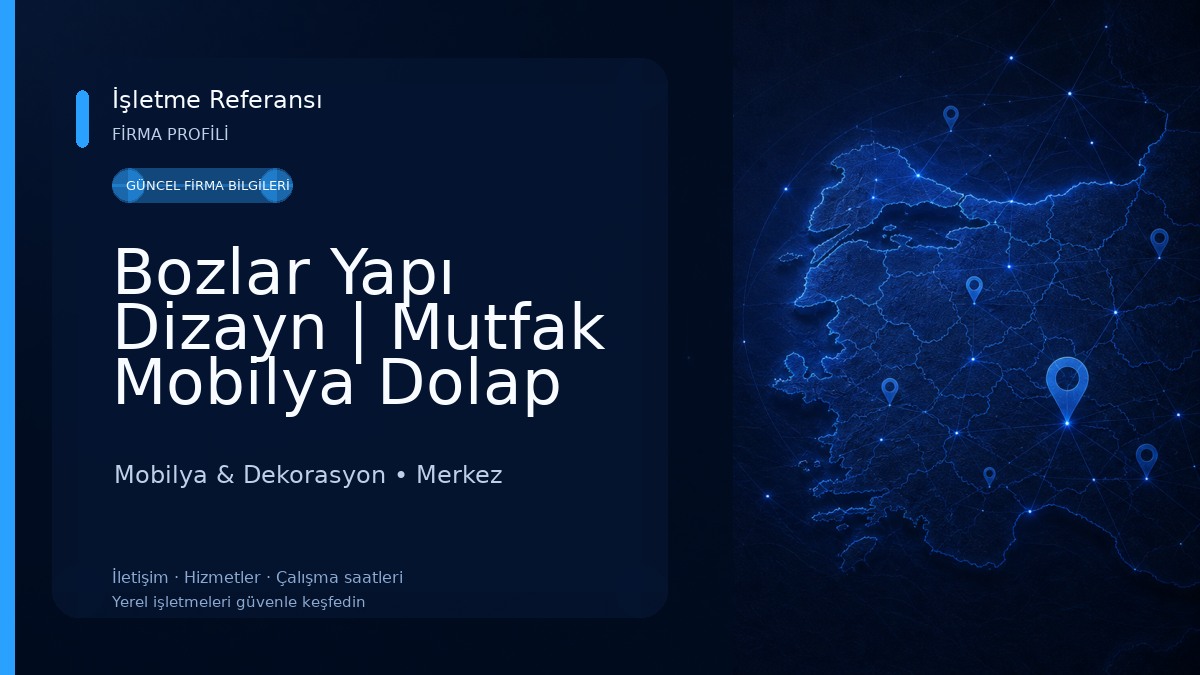 Bozlar Yapı Dizayn | Mutfak Mobilya Dolap İmalatı Mobilya & Dekorasyon