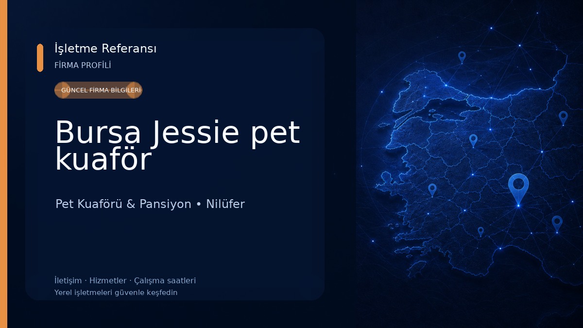 Bursa Jessie pet kuaför Pet Kuaförü & Pansiyon
