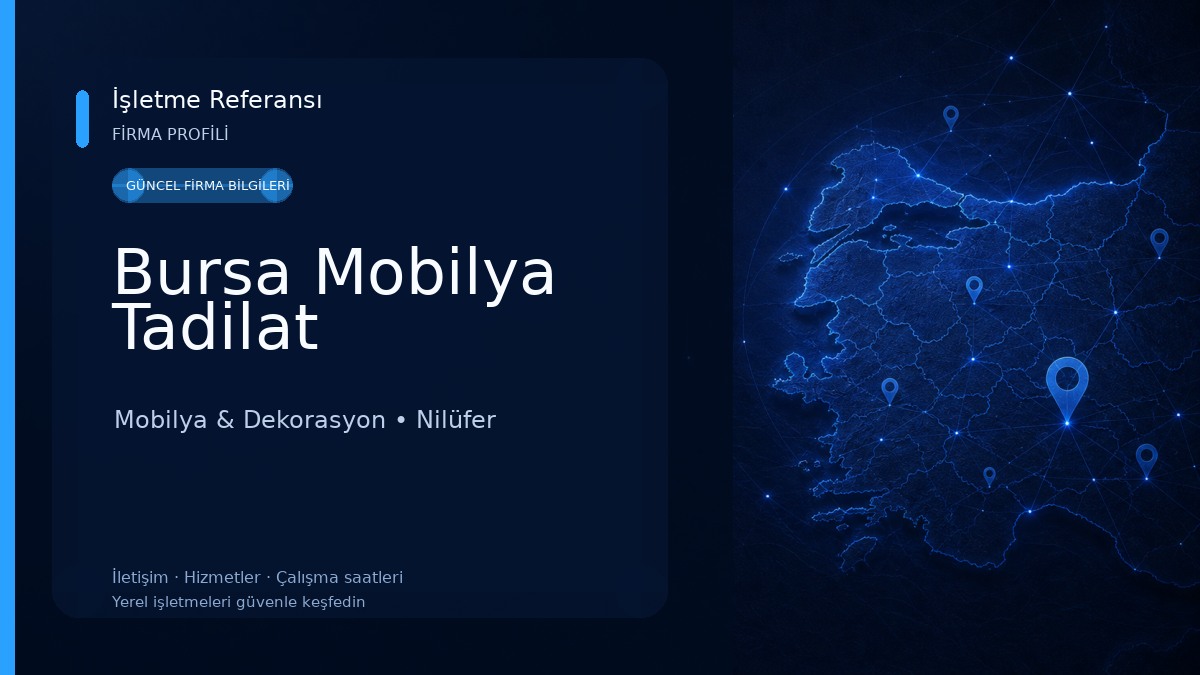 Bursa Mobilya Tadilat Mobilya & Dekorasyon