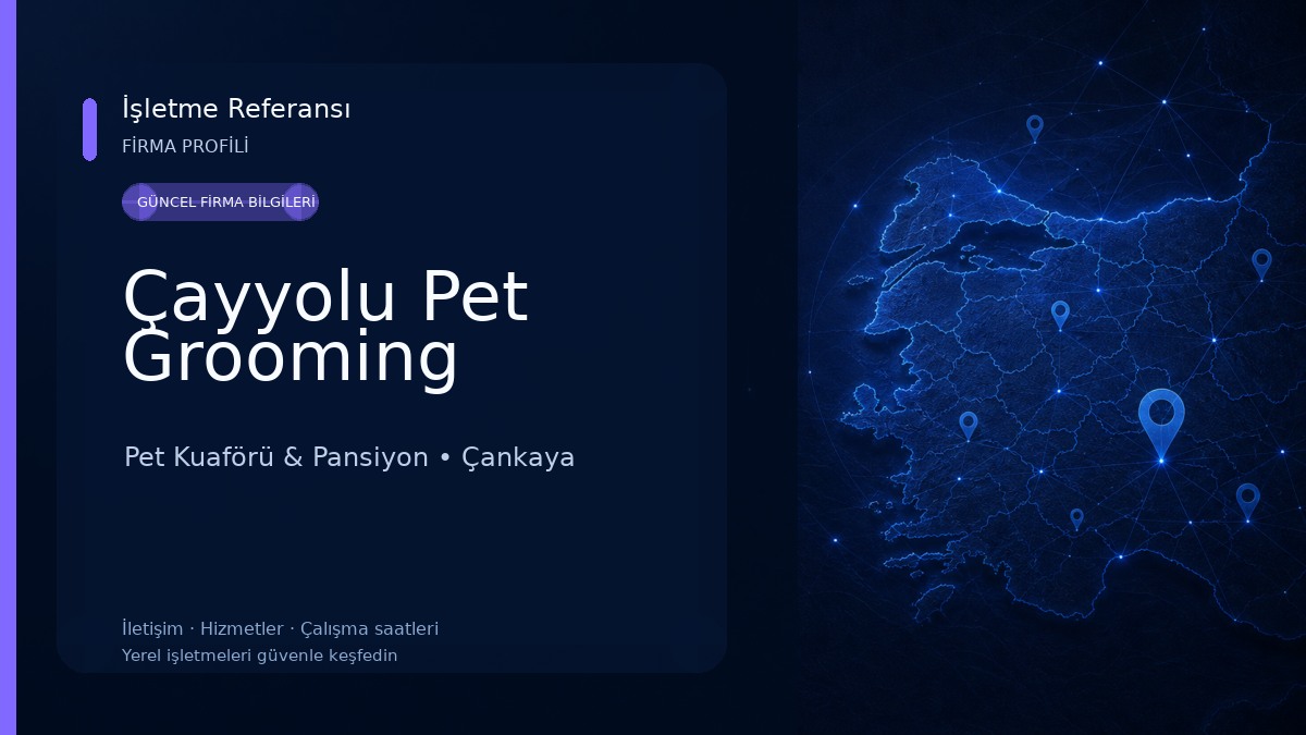 Çayyolu Pet Grooming