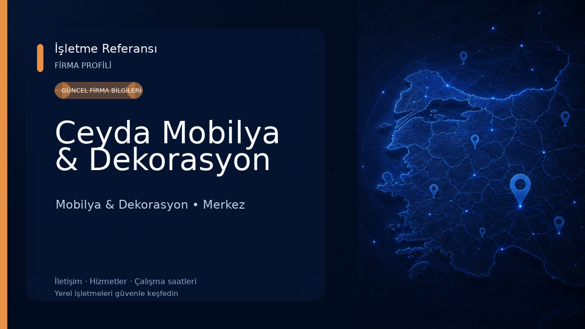 Ceyda Mobilya & Dekorasyon Mobilya & Dekorasyon