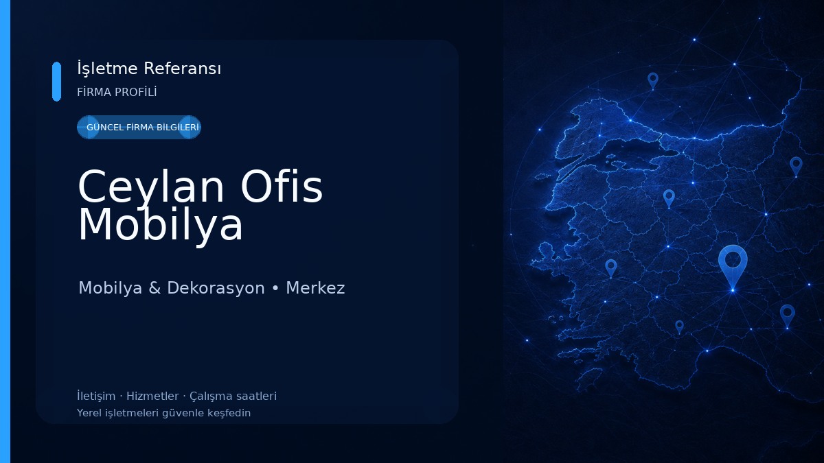 Ceylan Ofis Mobilya Mobilya & Dekorasyon