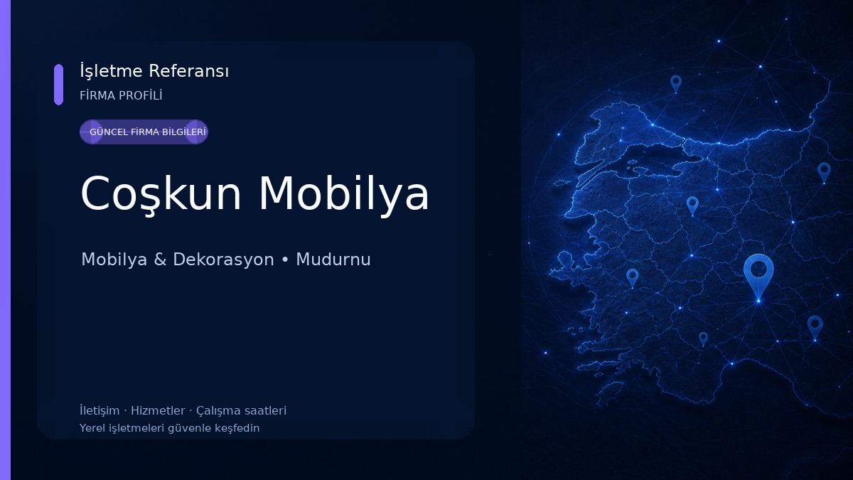 Coşkun Mobilya Mobilya & Dekorasyon