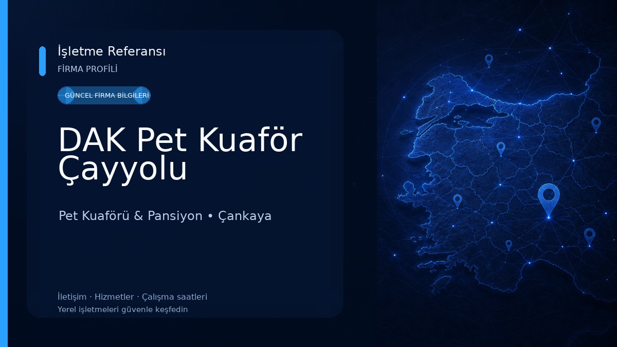 DAK Pet Kuaför Çayyolu Pet Kuaförü & Pansiyon