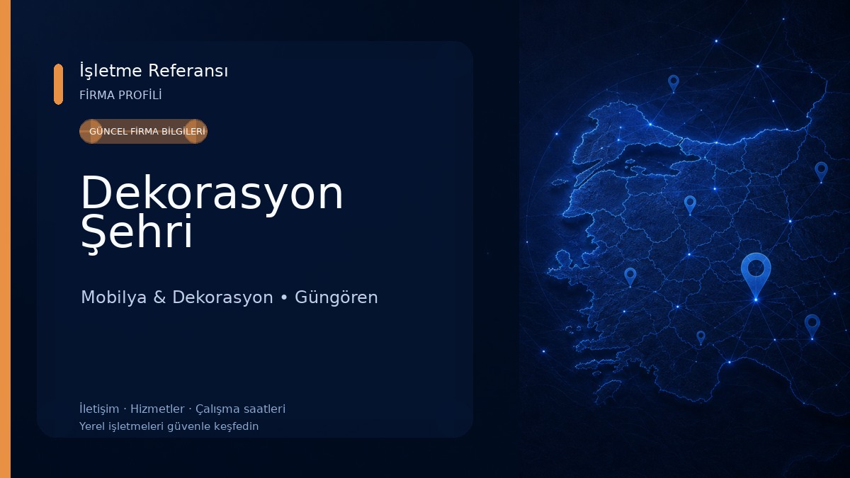 Dekorasyon Şehri Mobilya & Dekorasyon
