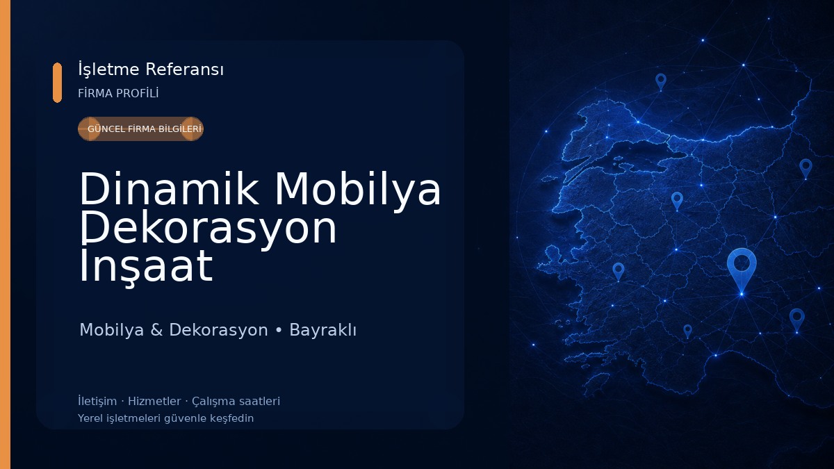Dinamik Mobilya Dekorasyon İnşaat Mobilya & Dekorasyon