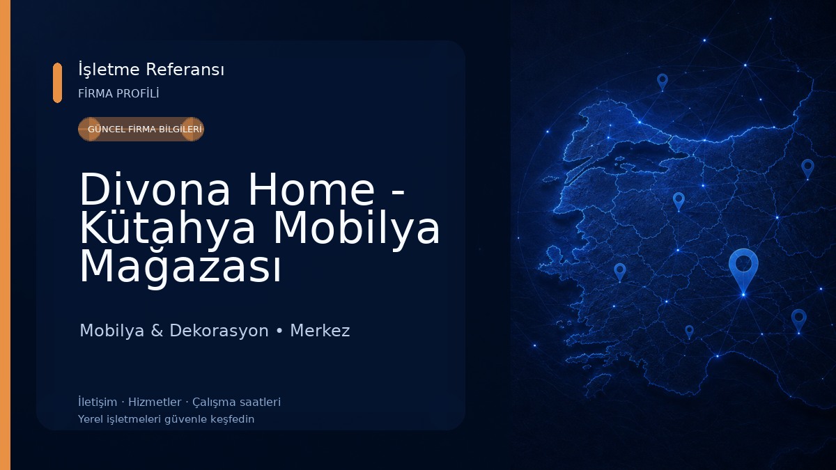Divona Home - Kütahya Mobilya Mağazası Mobilya & Dekorasyon