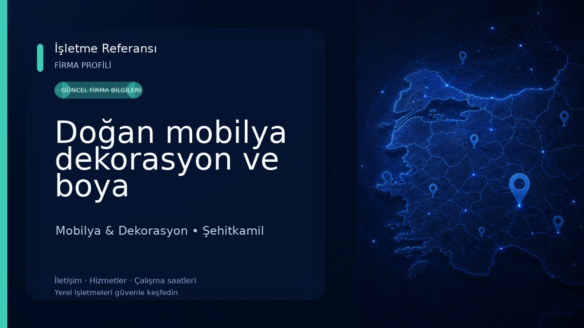 Doğan mobilya dekorasyon ve boya Mobilya & Dekorasyon