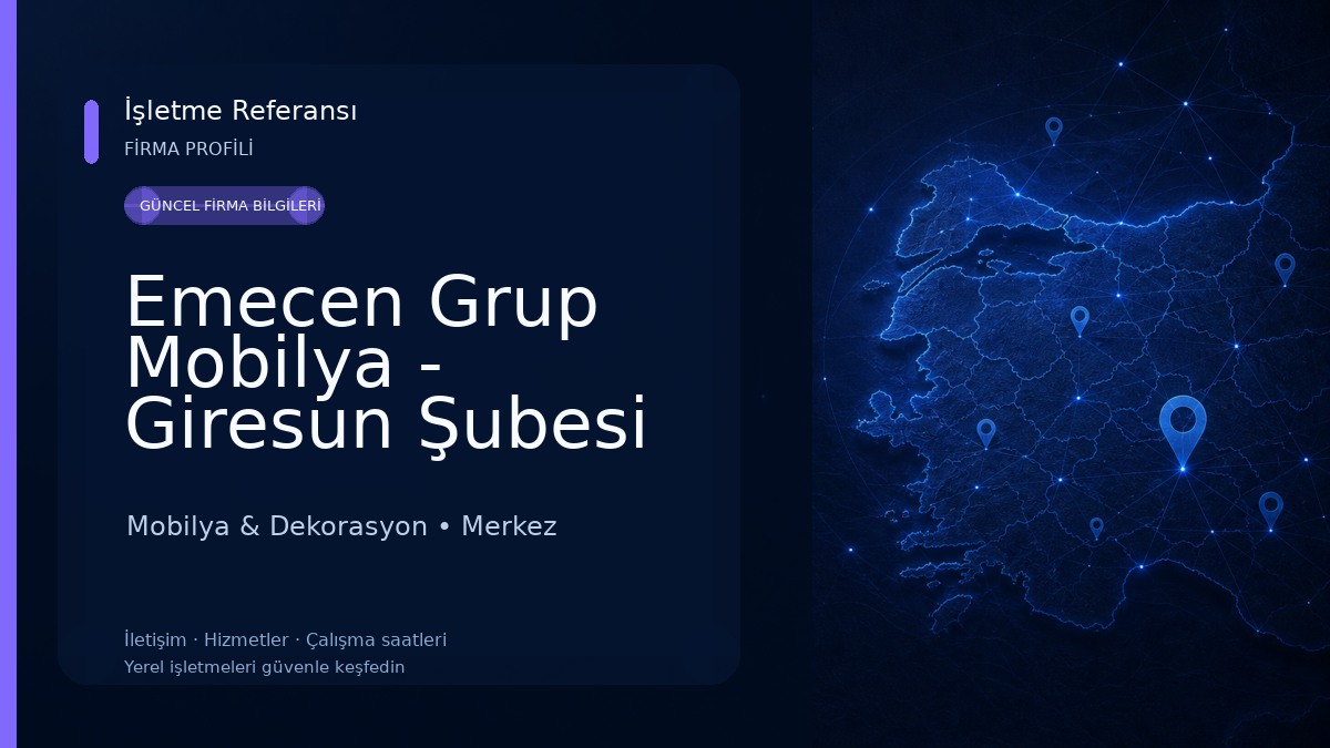 Emecen Grup Mobilya - Giresun Şubesi Mobilya & Dekorasyon