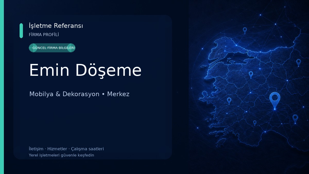 Emin Döşeme Mobilya & Dekorasyon
