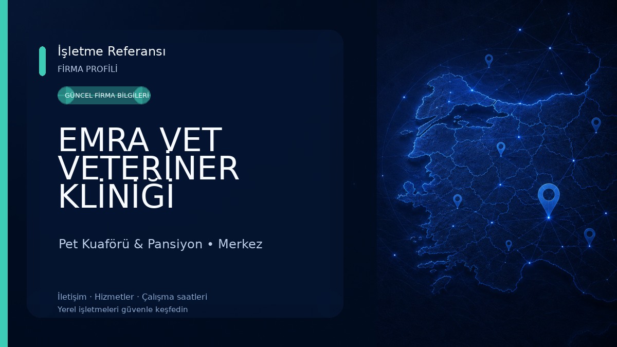 EMRA VET VETERİNER KLİNİĞİ Pet Kuaförü & Pansiyon