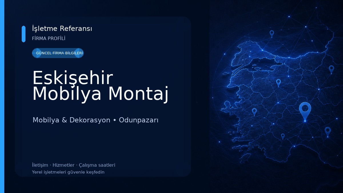 Eskişehir Mobilya Montaj Mobilya & Dekorasyon