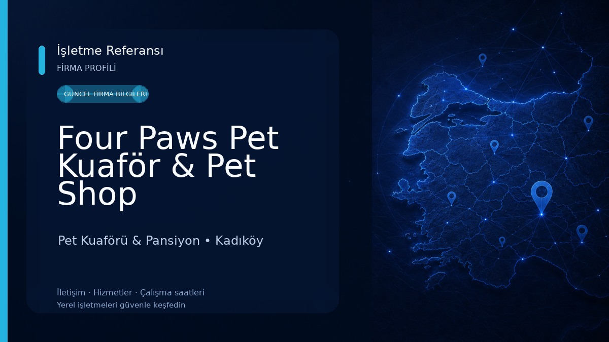 Four Paws Pet Kuaför & Pet Shop Pet Kuaförü & Pansiyon