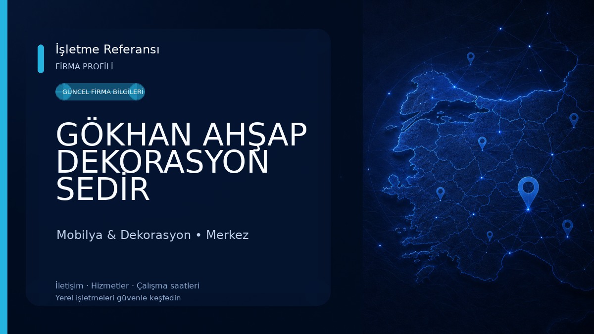 GÖKHAN AHŞAP DEKORASYON SEDİR NEVŞEHİR Mobilya & Dekorasyon