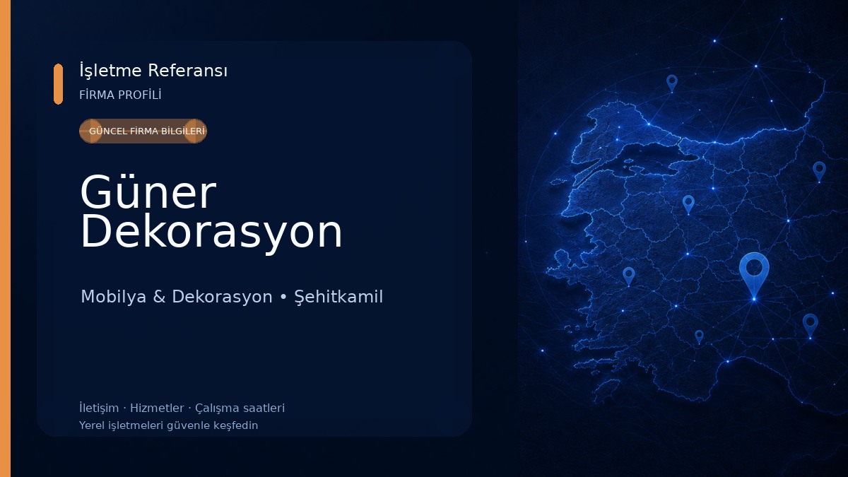 Güner Dekorasyon Mobilya & Dekorasyon