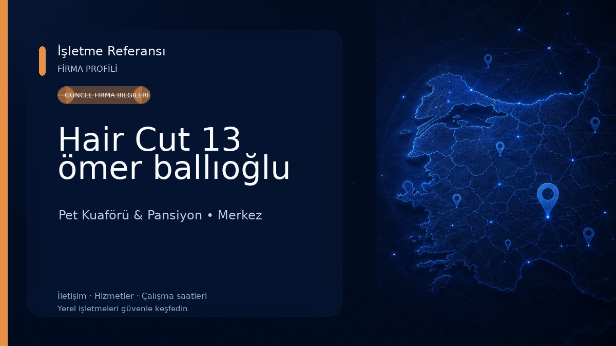 Hair Cut 13 ömer ballıoğlu Pet Kuaförü & Pansiyon