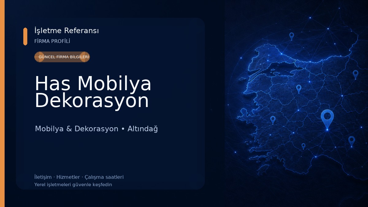 Has Mobilya Dekorasyon Mobilya & Dekorasyon