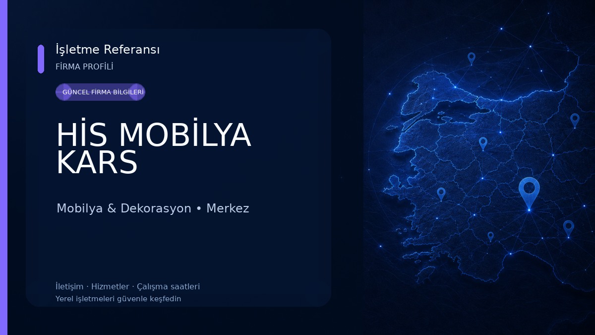 HİS MOBİLYA KARS Mobilya & Dekorasyon