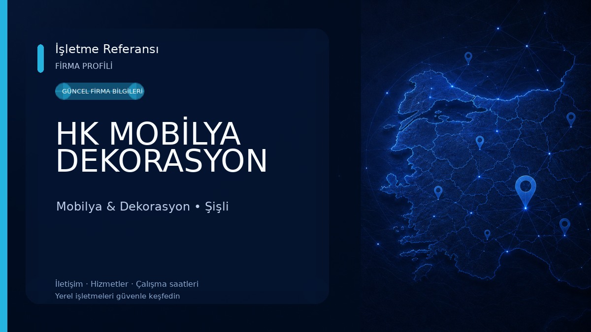 HK MOBİLYA DEKORASYON Mobilya & Dekorasyon