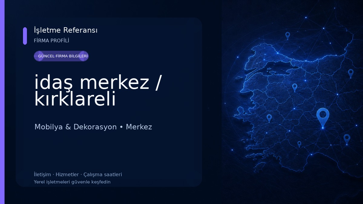 idaş merkez / kırklareli Mobilya & Dekorasyon